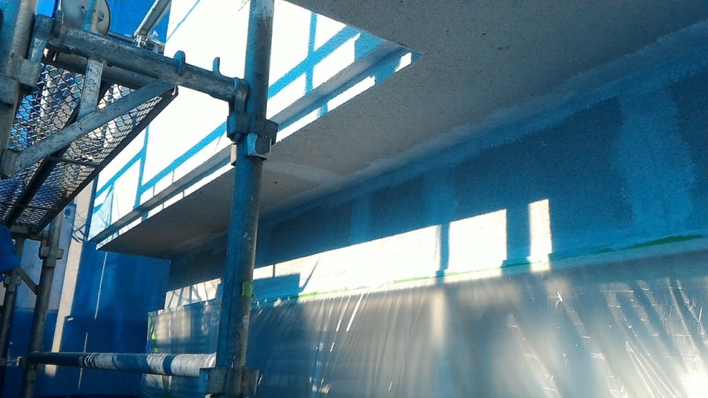 パターン塗装前の写真