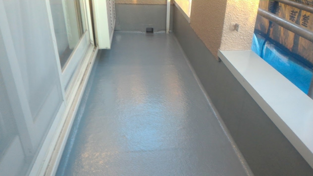 ベランダ床トップコート