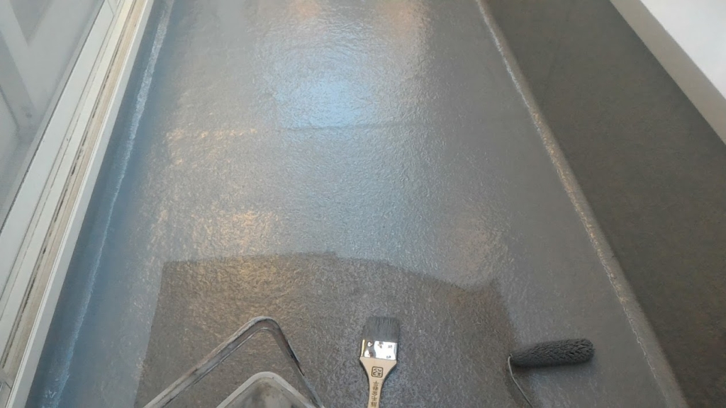 ベランダ床トップコート