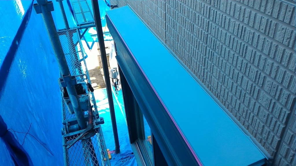 シャッターBOX塗装