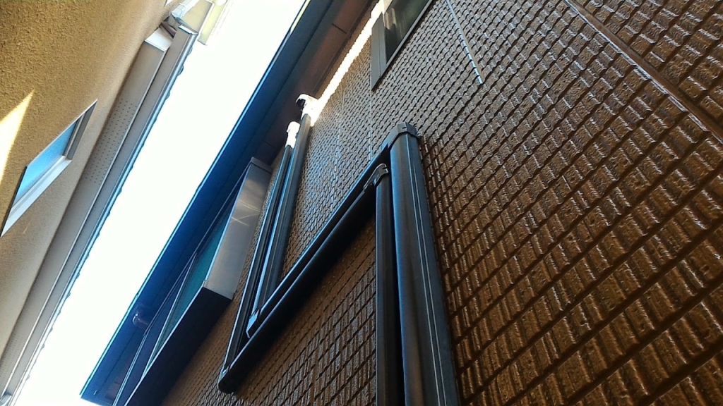 外壁クリヤー仕上げ